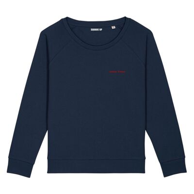 Sweatshirt "Mama der Liebe" - Damen - Farbe Marineblau