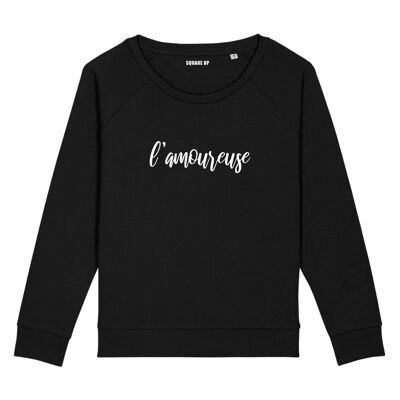 Sweatshirt "L'amoureuse" - Damen - Farbe Schwarz