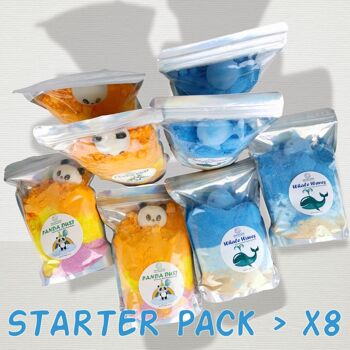 X8 Starter Pack Bombe de bain Poudre Moodyzen 2