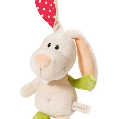 Cuddly toy rabbit Tilli 25cm with header card