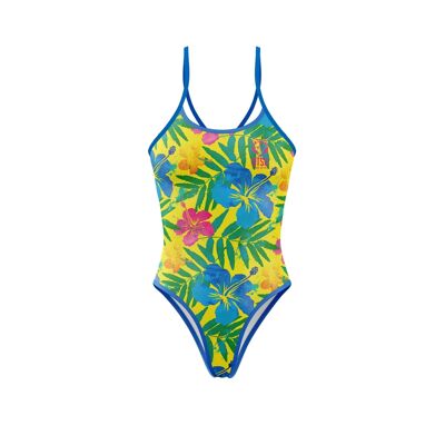 Women's floral swimsuit - OTSO