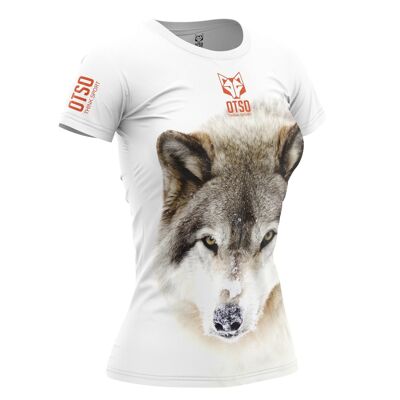 Wolf-T-Shirt für Damen - OTSO