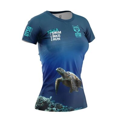 Kona-Schildkröten-Frauen-T-Shirt - OTSO
