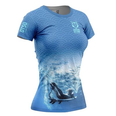 Camiseta de surf OTSO para mujer