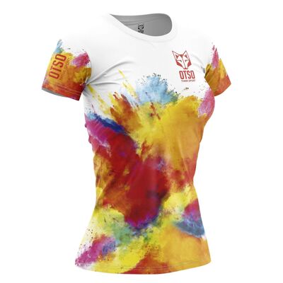 Farbiges T-Shirt für Frauen - OTSO