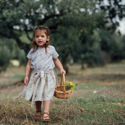 Gonna VERVEINE / Lino naturale