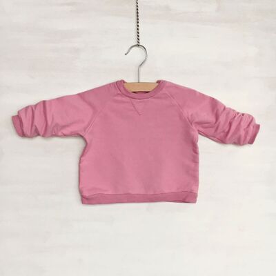 Baby sweater - 98-104, cherry