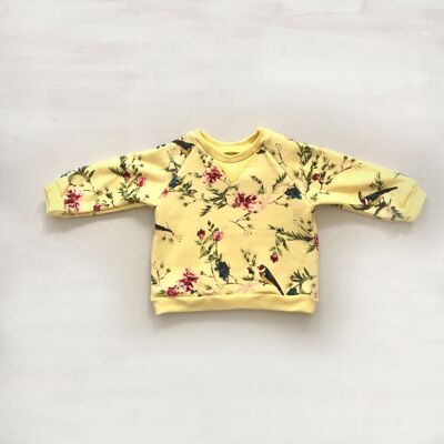 Baby Sweater Sample Sale - 74-80, yellowbird