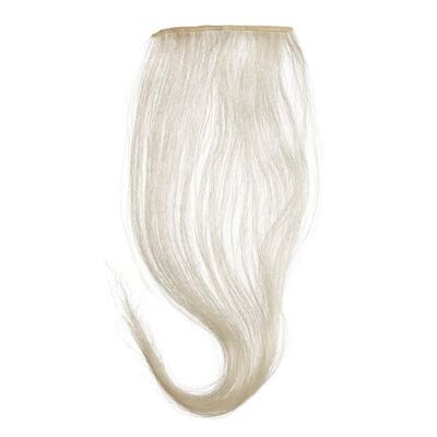 TRESSE - 40 cm europäisch Echthaar, extra-lichtblond