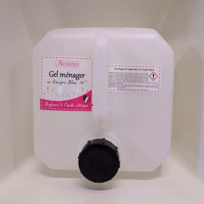 Gel per uso domestico concentrato 20 kg in aceto bianco per sfuso con etichette - lattine riutilizzate! 🔄