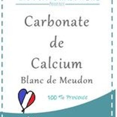 Carbonate de Calcium Alimentaire (Blanc de Meudon) 5 kg pour vrac avec étiquettes