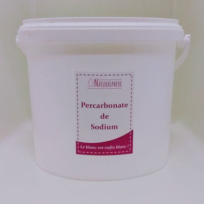 Natriumpercarbonat 5 kg – wiederverwendeter Eimer 🔄 – Fleckentferner, Bleichmittel, Desinfektionsmittel und Desodorierungsmittel für Wäsche