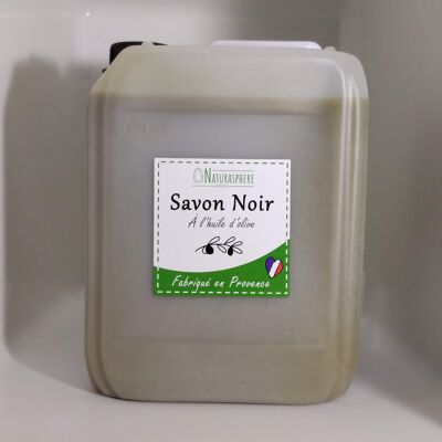 Savon Noir à l'huile d'olive 5 kg concentré - bidon réemployé 🔄