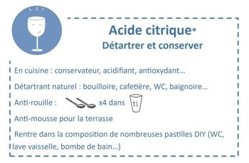 Acide Citrique alimentaire 500 g 🍋 3