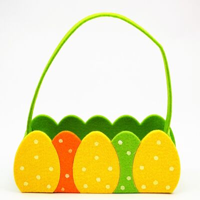 Bolsa de fieltro "Huevos de Pascua"