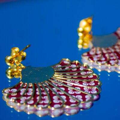 Rosalie earrings - Hana pattern