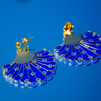 Rosalie earrings - Saku pattern