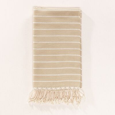 Toros Cotton Hammam Towel | Latte