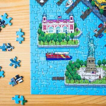 bopster 8-bit Pixel Jigsaw Puzzle NEW YORK - 180 pièces - Cadeau et souvenir de New York 4