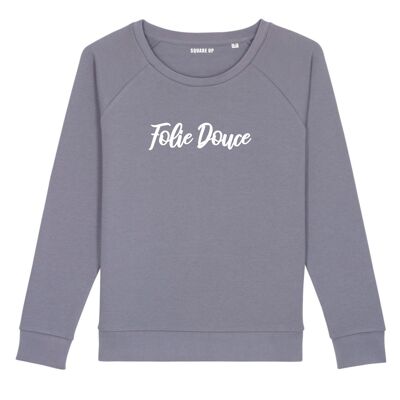 Sweat "Folie Douce" - Femme - Couleur Lavande