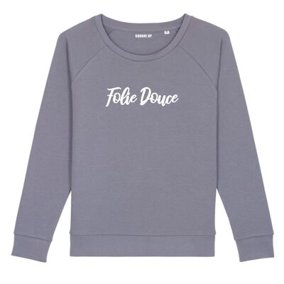 Sweatshirt "Folie Douce" - Damen - Farbe Lavendel