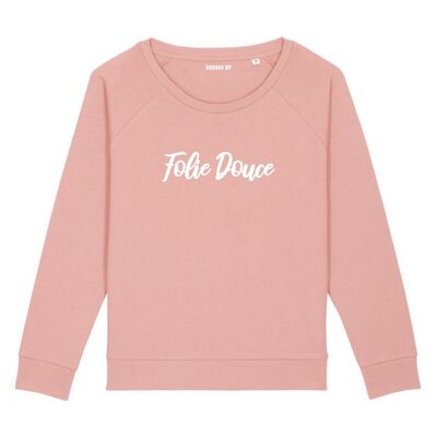 Sweatshirt "Folie Douce" - Woman - Color Canyon pink