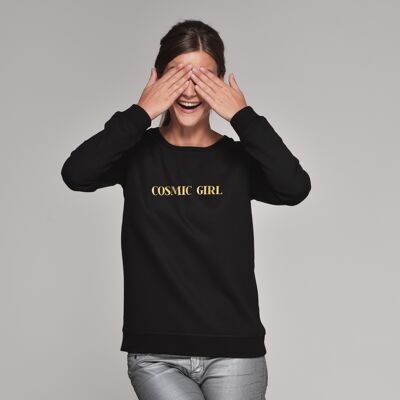 Sweatshirt "Cosmic Girl" - Woman - Color Black