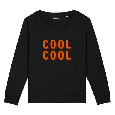 Sweatshirt "Cool cool" - Frau - Farbe Schwarz