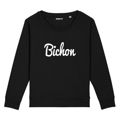 "Bichon" Sweatshirt - Woman - Color Black