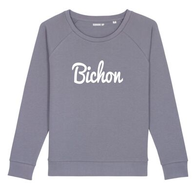 Sweatshirt "Bichon" - Damen - Farbe Lavendel