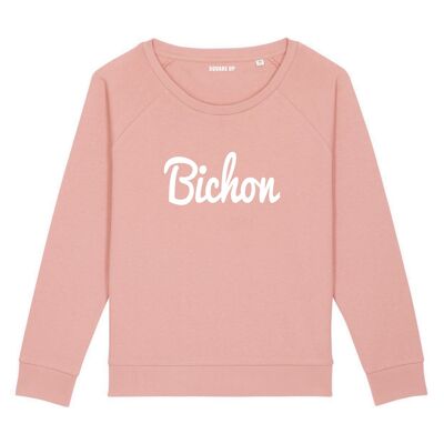 Sweatshirt "Bichon" - Damen - Farbe Canyon pink