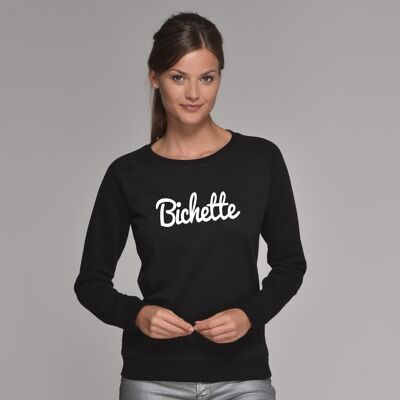 Sweat "Bichette" - Femme - Couleur Noir