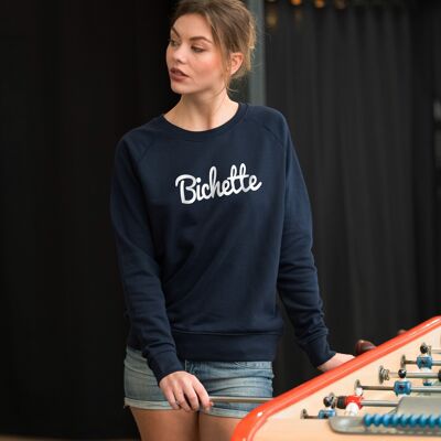 Sweatshirt "Bichette" - Damen - Farbe Marineblau
