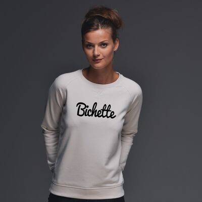 Sweatshirt "Bichette" - Woman - Color White