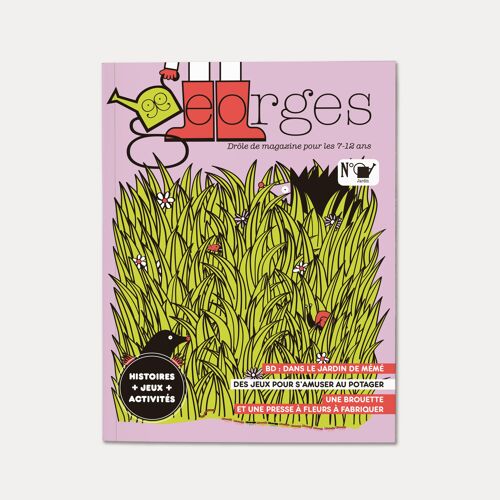Magazine Georges 7 - 12 ans, N° Jardin