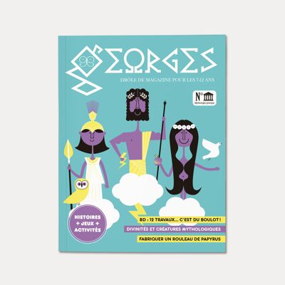 Magazine Georges 7 - 12 years old, Mythology issue