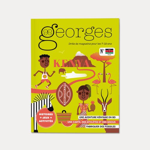 Magazine Georges 7 - 12 ans, N° Kenya