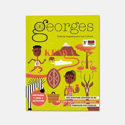 Rivista Georges 7 - 12 anni, numero Kenya