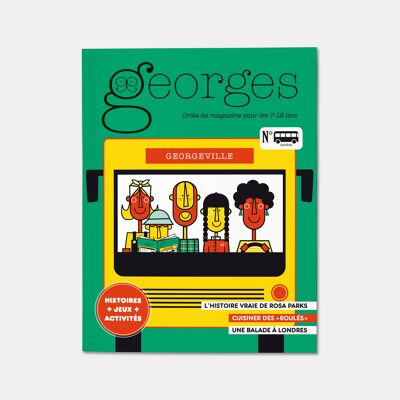 Magazine Georges 7 - 12 years old, Bus issue