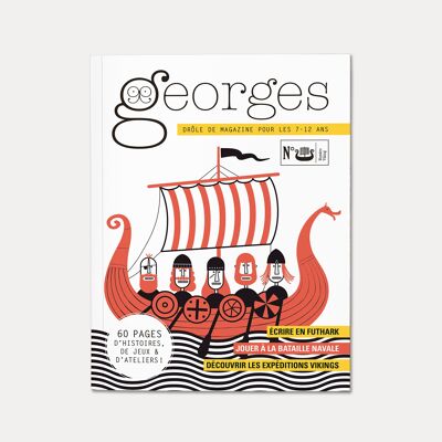 Magazine Georges 7 - 12 years old, Viking issue