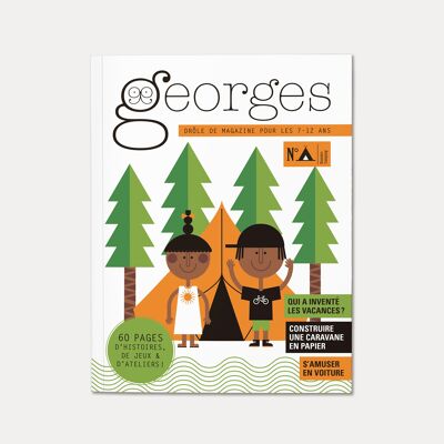 Magazine Georges 7 - 12 years old, Camping issue