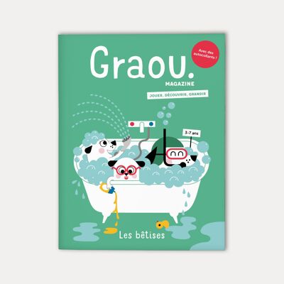 Revista Graou 3 - 7 años, Edición Les bêtises