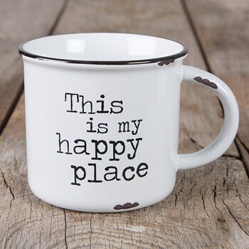 Mug "happy place"