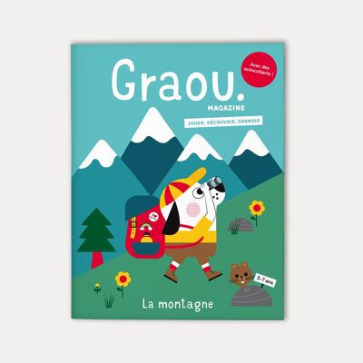 Magazine Graou 3 - 7 ans, N° La montagne