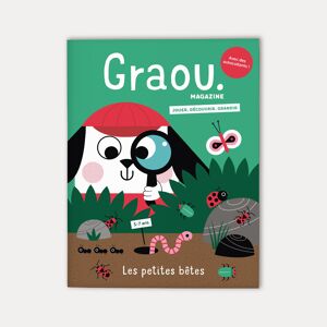 Magazine Graou 3 - 7 ans, N° Les petites bêtes