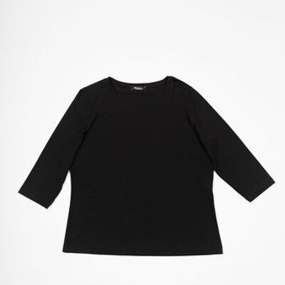 Pirkko, long-sleeved t-shirt, black