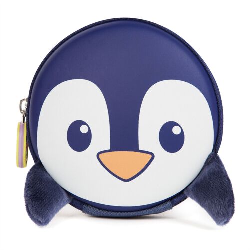 boppi Tiny Trekker Keychain Pouch - PENGUIN - Blue BB115G