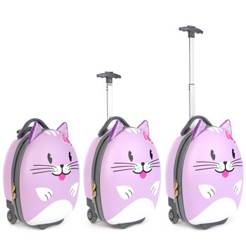 boppi Tiny Trekker Bagagerie - CHAT VIOLET 2