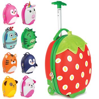 boppi Tiny Trekker Valise - FRAISE 2