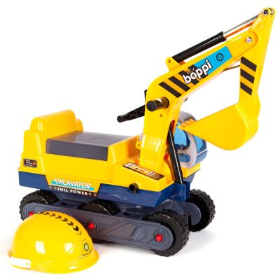 boppi Ride On Digger - Jaune